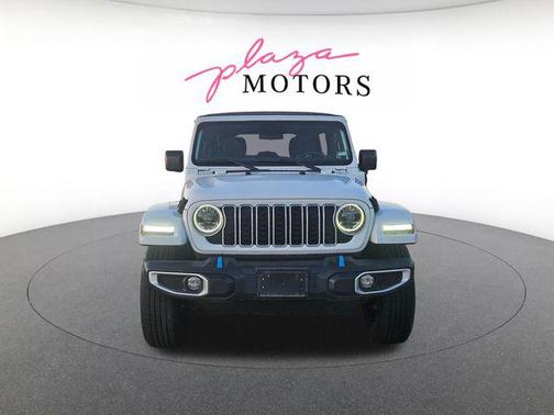 Bright White Clearcoat 2024 Jeep Wrangler 4xe Sahara