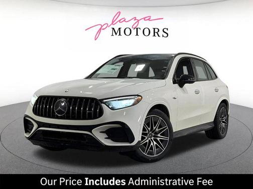 Polar White 2026 Mercedes-Benz AMG GLC 43 4MATIC