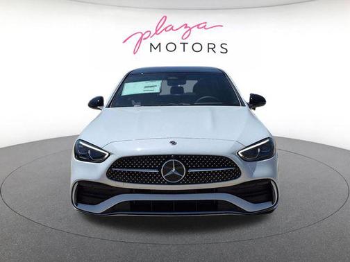 Moonlight White 2026 Mercedes-Benz C-Class C 300 4MATIC