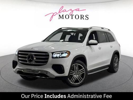Moonlight White 2026 Mercedes-Benz GLS 450 4MATIC