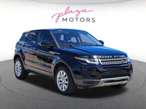 Black 2018 Land Rover Range Rover Evoque SE