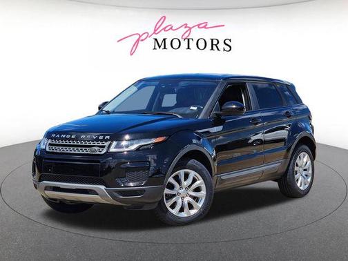 Black 2018 Land Rover Range Rover Evoque SE
