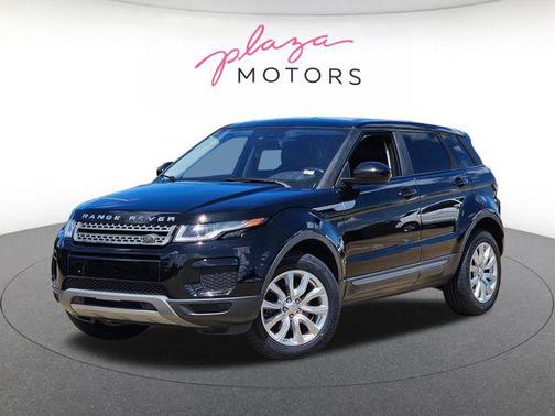 Black 2018 Land Rover Range Rover Evoque SE