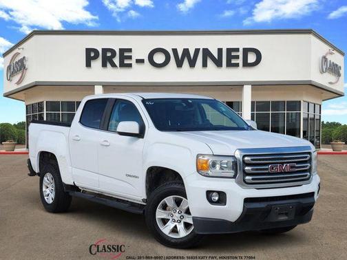 Summit White 2017 GMC Canyon SLE