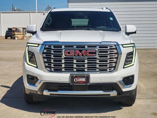 Summit White 2025 GMC Yukon Denali