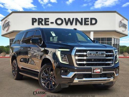 Onyx Black 2025 GMC Yukon XL Elevation