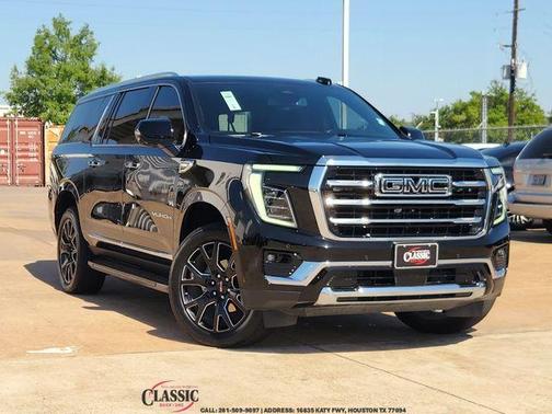Onyx Black 2025 GMC Yukon XL Elevation