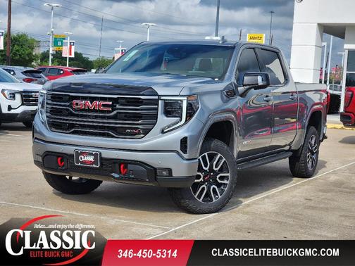 Gray 2026 GMC Sierra 1500 AT4
