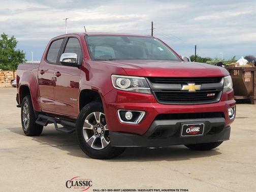 Cajun Red Tintcoat 2019 Chevrolet Colorado Z71