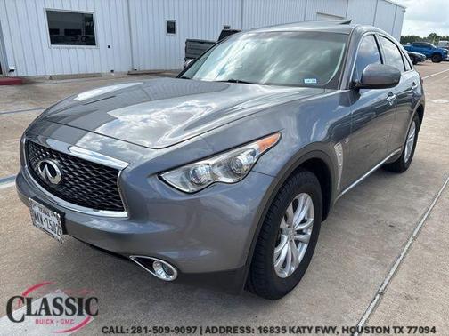 Graphite Shadow 2017 INFINITI QX70 Base