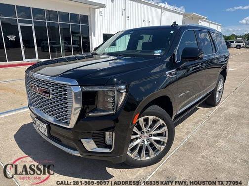 Onyx Black 2023 GMC Yukon Denali