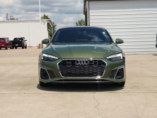 District Green Metallic 2024 Audi A5 Sportback 45 S line quattro Premium