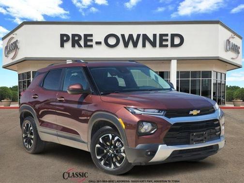 Mahogany Red Metallic 2022 Chevrolet Trailblazer LT