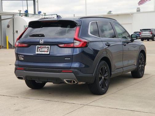 Blue Metallic 2023 Honda CR-V Hybrid Sport Touring