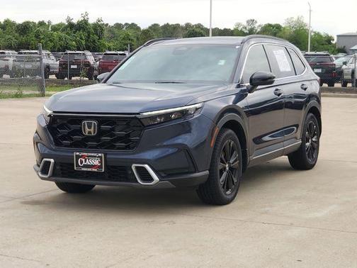 Blue Metallic 2023 Honda CR-V Hybrid Sport Touring
