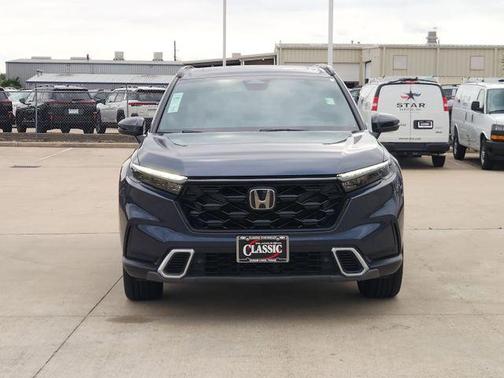 Blue Metallic 2023 Honda CR-V Hybrid Sport Touring