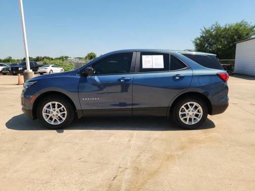 Lakeshore Blue Metallic 2024 Chevrolet Equinox LS