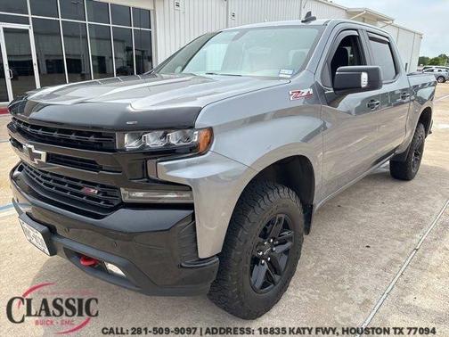 Satin Steel Metallic 2022 Chevrolet Silverado 1500 Limited LT Trail Boss