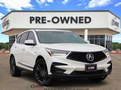 Platinum White Pearl 2021 Acura RDX A-Spec