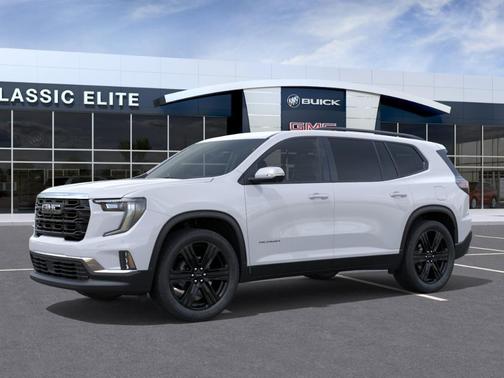 White 2026 GMC Acadia Elevation