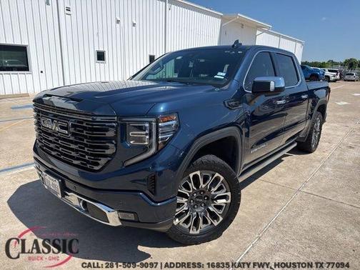 Pacific Blue Metallic 2023 GMC Sierra 1500 Denali Ultimate