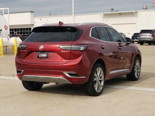 Cinnabar Metallic 2023 Buick Envision Avenir