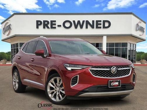 Cinnabar Metallic 2023 Buick Envision Avenir