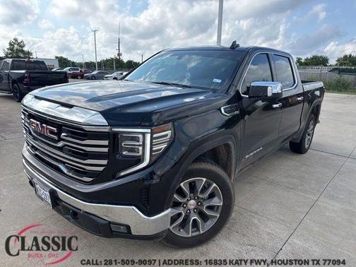 Onyx Black 2025 GMC Sierra 1500 SLT