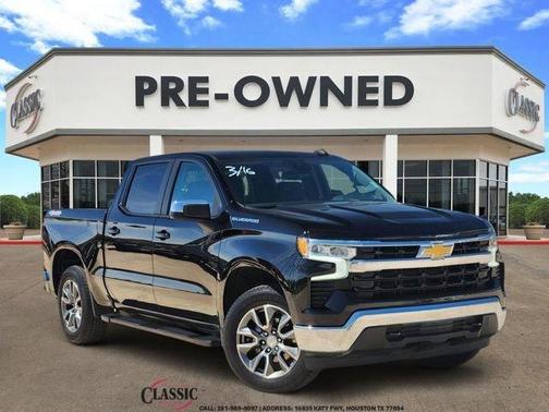 Black 2023 Chevrolet Silverado 1500 LT