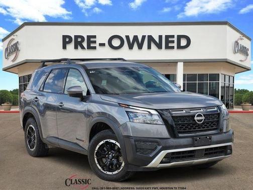 Gun Metallic 2023 Nissan Pathfinder Rock Creek
