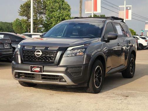 Gun Metallic 2023 Nissan Pathfinder Rock Creek