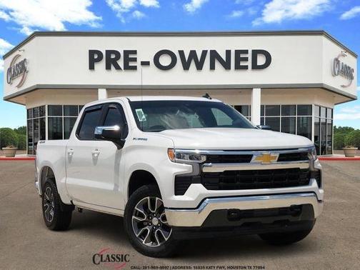Summit White 2024 Chevrolet Silverado 1500 LT