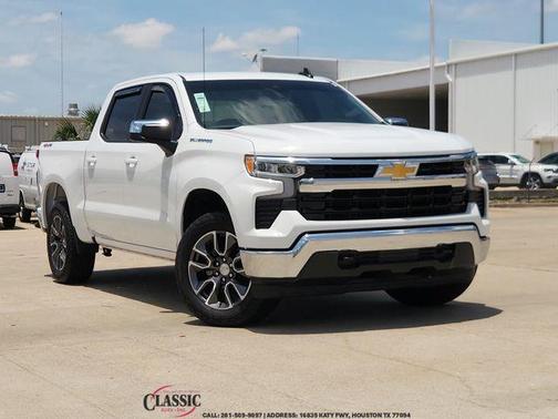 Summit White 2024 Chevrolet Silverado 1500 LT