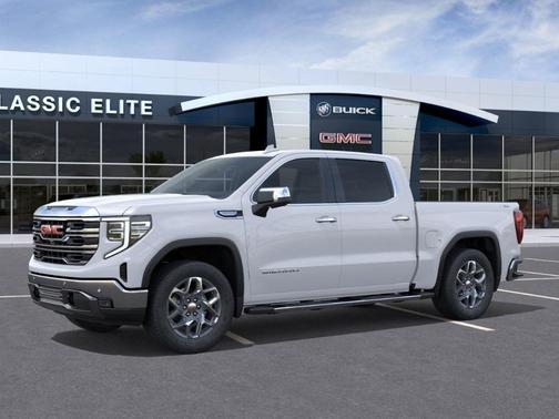 White 2026 GMC Sierra 1500 SLT