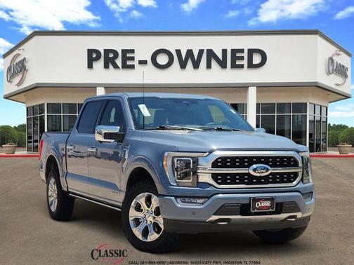 Azure Gray Metallic 2023 Ford F-150 Platinum