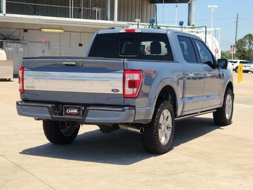 Azure Gray Metallic 2023 Ford F-150 Platinum
