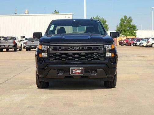 Black 2023 Chevrolet Silverado 1500 Custom