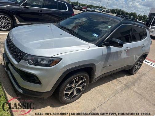 Silver Zynith 2025 Jeep Compass Limited