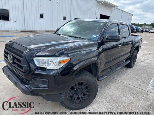 Midnight Black Metallic 2021 Toyota Tacoma SR