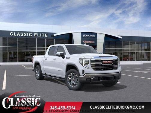 White 2026 GMC Sierra 1500 SLT