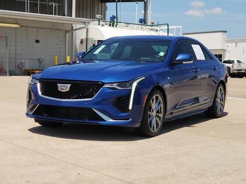 Wave Metallic 2023 Cadillac CT4 Sport