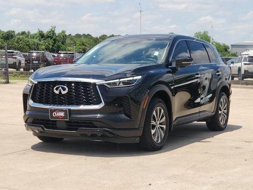Mineral Black 2023 INFINITI QX60 Pure