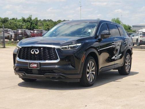 Mineral Black 2023 INFINITI QX60 Pure