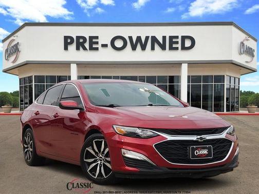 Cherry Red Tintcoat 2022 Chevrolet Malibu RS