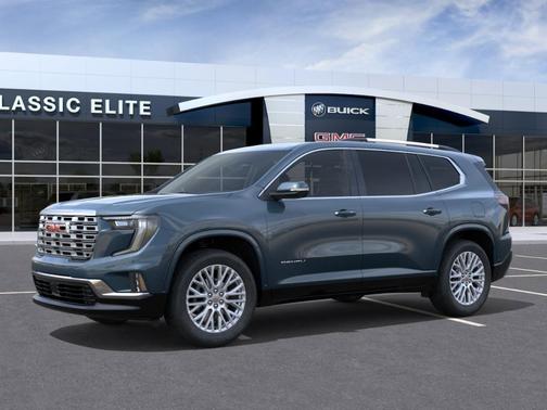 Blue 2026 GMC Acadia Denali