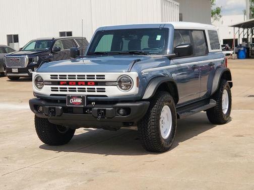 Azure Gray Metallic 2025 Ford Bronco Heritage Edition
