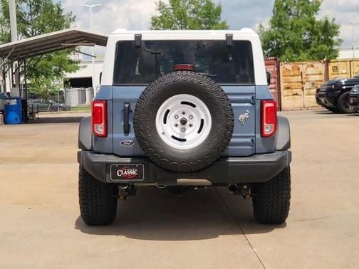 Azure Gray Metallic 2025 Ford Bronco Heritage Edition