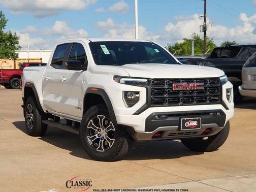 Summit White 2024 GMC Canyon AT4