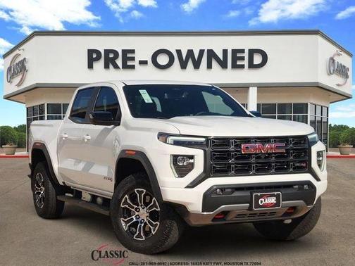 Summit White 2024 GMC Canyon AT4