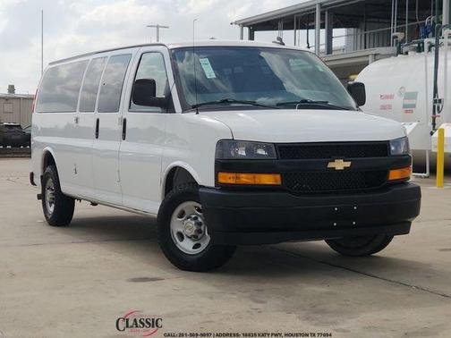 Summit White 2024 Chevrolet Express 3500 LS